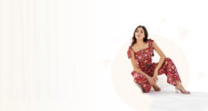 women’s cotton co-ord sets by Bolbo – premium floral designs