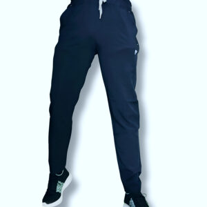 Men's Solid Slim fit Designet Dark Blue Track Pant