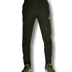 Men's Solid Slim fit Designet Light Green Track Pant